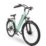 Electric Bike for Adults, 500W(Peak 1000W) Brushless Motor UP to 28MPH,UL2849 Certified Built-in Removable Battery,26" Step-Through Ebike for Women/Men,Commuting E Bike with 7-Speed