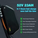 Electric Bike for Adults,2000W Electric Bicycles 52V 23AH, 26"x 4"Fat Tire Electric Mountain Bike Dual Motor Up to 35MPH, 21-Speed Front Shock Absorption Ebike - Image 3