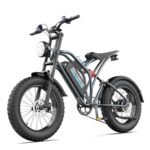 T1 Electric Bike for Adults 48V 15/20AH Lithium Battery 1000W Off Road Snow Urban Commuter Electric Bicycle, 30MPH,Shamano 7-Speed, 20" Fat Tire Electric Dirt Bike for Adults