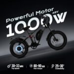 eAhora Terra/TerraⅡ Peak 1500W/2000W Electric Bike for Adults,48V 15Ah/20Ah 80-120Miles Long Range 30-30mph Full Suspension Electric Bike Dual Hydraulic Brakes Fat Tire City EBike - Image 2