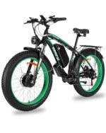 48V 20Ah 2000W Dual Motor Ebike for Adults,35MPH 87Mile,26" Fat Tire All Terrain Electric Bike,Dual Hydraulic Disc Brake E-Bike,21 Speed Commuter E Bike for Men Women,Lockable Suspension