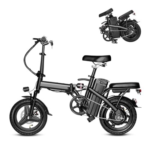 Version 1.0.0 Electric Bike for Adults,Folding Ebike,Electric Bicycle with Removable Battery, 20MPH Commuting Electric Bike, High Brushless Gear Motor - Image 1