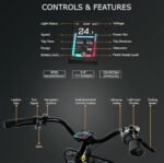Polar Foldable Electric Trike for Adults, 750W BAFANG Motor, 3 Wheel Electric Bike w/Differential and Parking Brake, 65-Mile Long Range Motorized Tricycle, 450 lbs Load Capacity, 48V Battery - Image 3