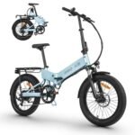 KBO K Series K1 K2 Folding Electric Bike 500W, 5 Colors K Series E Bike, Up to 45 Miles Range Electric Bike for Adults, 48V 10.4AH, 20Mph, 280lbs Payload, UL2849 Certificated Foldable Ebike
