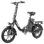 Gotrax NEPHELE 16" Electric Bike, Max 25Miles Range(Pedal-Assist) & Speed 15.5Mph Power by 350W Motor, Folding E-Bike with Removable Battery, Front Suspension and Commuter Electric Bicycle for Adults