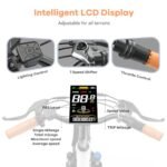 26" Electric Bike for Adults,1000W Motor Peak Ebike Max Long Range 70 Miles & 28 Mph by 48V Removable Battery,Commuter Fast E-Bikes,7-Speed Step Thru Electric Bicycles UL Certified - Image 5