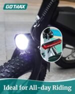 Gotrax S3 Electric Bike, 16x3.0 Fat Tire Electric Bicycle Adults, 750W Peak Motor, Max Range 25 Miles, Up to 20 Mph, Removable Battery, Adjustable Seat, Folding Electric Bike for Adults/Teens 13+ - Image 6