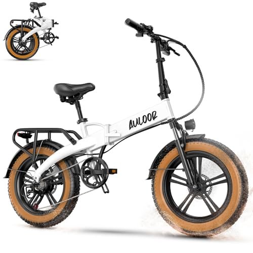 Version 1.0.0 Folding Electric Bike for Adults, 750W Motor(1000W Peak),30MPH, 60Mile,48V 12.8AH/15AH/20AH Battery,20" Fat Tire Foldable Electric Bicycle,Commuter Beach Snow E-Bikes,7-Speed… - Image 1