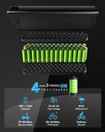 Folding Electric Bike for Adults 1130W Peak BAFANG Motor 48V 15AH RemovableBattery30MPH 60MI Hydraulic Disc Brake 20" Fat Tire Foldable Ebike UL 2849 Certified - Image 3