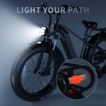 ESKUTE Spark X 26" Fat Tires Electric Bike, 750W(1500W Peak) Powerful Motor, Up to 70 Miles Range, Max Speed 28Mph, Hydraulic Disc Brakes, 26 x 4.0 Fat Tires Ebike with Suspension Fork - Image 5