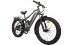 BEE Cool Adventurer Long Range Full Suspension Electric Bike, 750W Mountain eBike, 80MI Range, 48V 21Ah Battery 26"x4" Fat Tire, 350LBS Payload, 28MPH, 7 Speed from Bikes