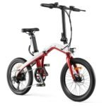 T10 Electric Bike for Adults, 250W 60 Miles Removable 36V Battery Ebike, 20" UL Certified Electric E Bike with 7-Speed, 2 Riding Modes Adult Electric Bicycles for Commute