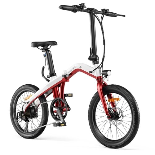 Version 1.0.0 T10 Electric Bike for Adults, 250W 60 Miles Removable 36V Battery Ebike, 20" UL Certified Electric E Bike with 7-Speed, 2 Riding Modes Adult Electric Bicycles for Commute - Image 1