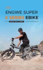 ENGWE X24/X26 1200W Electric Bike for Adults, 26" x 4.0 Fat Tire Folding Ebike with Single/Dual Removable Battery 48V 19.2AH/+10AH up to 62/94Miles & 31MPH - Image 7