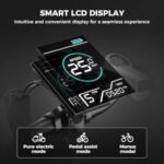 Jasion EBX Electric Bike for Adults, 26" Electric Mountain Bike, 850 W Peak Motor, 450 Wh Removable Battery Ebikes for Adults, Max 55 Miles 25 MPH Electric Bicycles, 21-Speed Front Suspension - Image 2