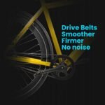 MAGICYCLE Commuter Electric Bike for Adults 350W Motor Belt Drive Ebike 52V 7A Lightweight Electric Bike 28" 20MPH Commuter Electric Bicycle Up to 40 Miles - Image 4