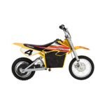 Razor MX650 Dirt Rocket Adult and Teen Ride On High Torque Electric Motocross Motorcycle Dirt Bike, Speeds Up to 17 Miles Per Hour, Yellow - Image 3