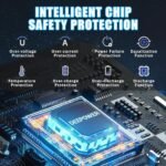 Folding Electric Bike for Adult 400W Brushless Motor Ebike with Max 48v30A Removable Battery,14" Fat Tire City Commuter Ebike, Mini Electric,UP to 20Mph - Image 5