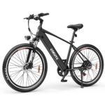ESKUTE Netuno 27.5" Electric Bike, 750W Peak Bafang Motor, Top Speed 22MPH, 48V 15Ah Large Capacity Battery, Hydraulic Front Suspension, Adult Electric Bicycles with 7 Speeds and Disc Brakes