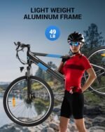 Electric Bike for Adults,36V Built-in Invisible Removable Battery,350W Brushless Motor(Peak 450W) Electric Mountain Bike,26" Tires&Front Fork Suspension,UL Certified 7-Speed - Image 6