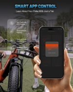 Eden Electric Bike Adults GPS Smart App Control 750W BAFANG Motor 48V 20Ah Samsung Battery Fat Tire Ebike,Electric Bicycle,90Miles Range,28MPH Max Speed UL Certificate - Image 4