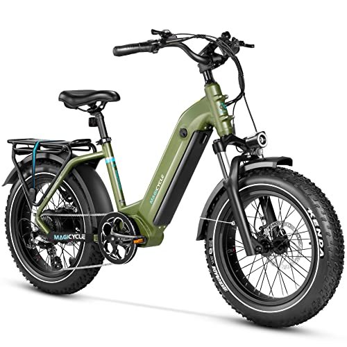 Version 1.0.0 MAGICYCLE Ocelot/Ocelot Pro Step Thru 20" Electric Bike for Adults 750W 52V E Bike 15Ah/20Ah Long Range Electric Bike Max 28 Mph 7 Speeds - Image 1