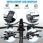 2000W Electric Bike for Adults, 26'' Fat Tire Beach Snow Electric Bicycle Dual Motor 23AH Removable Battery 33MPH Mountain Ebikes - Image 2