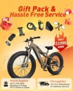 Electric Bike for Adults 960W, 48V 20AH Battery Adult Electric Bicycles, 26" Fat Tire Full Suspension Ebike, 28MPH Mountain Beach E Bike, 7 Speed, 80Miles Range, UL Certified - Image 2