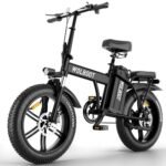 Electric Bike, 100 Miles 50Ah Ebike for Adult, 750W 30MPH, 20''X3'' Tire E Bike, Dual Shock Absorber Commuter Bike with 2 Seat