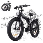 YVY Electric Bike for Adults, 26"x4.0" Fat Tire All Terrain Ebike, 1500/2000W Dual Motors - 48V 15/23AH Removable Battery - 7 Speeds - LCD Display - F/R Shocks - Oil Disc Brakes - 30-60Mile/31-35MPH