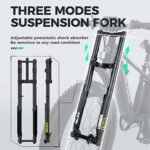 ECOTRIC Explorer Electric Bike Ebike Mountain Bicycle 26" 750W Motor 48V 13AH Lithium Battery Fat Tire 40MPH Full Suspension Throttle & Pedal Assist for Adults - 90% Pre-Assembled - Image 5