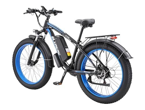 Version 1.0.0 Electric Bike for Adults 1000W, Removable 48V/17.5AH Battery E-Bike, Max 31Mph,Fat Tire Electric Bicycle 26" 4.0 for Trail Riding/Excursion/Commute 21-Speed Shifting UL and GCC Certified - Image 1