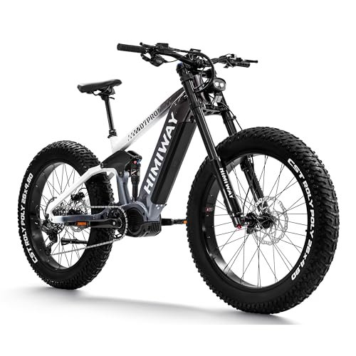 Version 1.0.0 Himiway Cobra Pro 26"x4.8" Fat Tire Electric Bike 1000W, 80MI Long Range with Four-Bar Linkage Suspension, 400lb Payload, 25MPH, 10 Speed System - Image 1