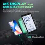 C2 Electric Bike Adults, 1100W Peak BAFANG BLDC Motor & 48V 499WH Samsung BatteryAdult Electric Bike, 27"' Fat Tire Electric Bike, 28MPH, 7-Speed, 60Miles Range with Charging Port - Image 4