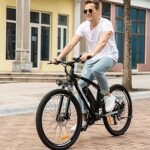ANCHEER Electric Bike 27.5''/ 26'' Electric Mountain Bike 500W 48V Removable Battery, 20MPH Electric Bike for Adults Commuter Cruiser with 50 Miles Range, Suspension Fork - Image 7