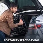 Electric Bike, 20" Fat Tire Step-Thru Electric Bicycle, 900W Peak Motor 45 Miles 20MPH Top Speed, Dual Suspension & 7-Speed Folding Ebike for Adults with Rear Rack - Image 6