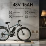 Electric Bike for Adults,750W Brushless Motor,21 Speed Gear,32MPH 55 Miles Ebike,48V15Ah Removable Battery Electric Mountain Bike,Commuting E Bike with Fork Suspension - Image 4