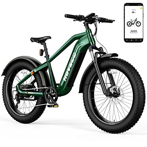 Version 1.0.0 HOVSCO Electric Bike, 26"x 4" Fat Tire Ebike for Adults, 750W Motor Torque Sensor Mountain Bike 28Mph, 48V 20Ah Removable Battery 80Miles Adult Electric Bicycle - Image 1