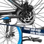 Electric Bike for Adults 1000W, Removable 48V/17.5AH Battery E-Bike, Max 31Mph,Fat Tire Electric Bicycle 26" 4.0 for Trail Riding/Excursion/Commute 21-Speed Shifting UL and GCC Certified - Image 4