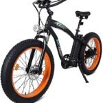 ECOTRIC Coolboy Electric Bike 26" Fat Tire 750W Electric Mountain Bike 48V 12.5AH Removable Large Battery Adult Electric Bicycles Beach Snow Mountain Bike Dual Shock Absorber & Shimano 7-Speed