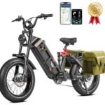 Juliet Ⅱ Ebike [2024 New] 1700W Peak(1500W)/52V/60Ah Electric Bike for Adults 20 * 4.0" Fat Tire E-Bike Long Range 100-200 Miles Full Suspension Step-Thru Electric Bicycle