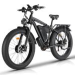 Electric Bike for Adults, 2000W Dual MotorAWD 48V 22Ah Fat Tire Ebike 35MPH Electric Bicycles Shimano 21-Speed with Ignition Lock Hydraulic Disc Brakes Bike