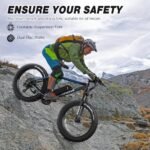 Electric Bike for Adults with 500W Motor, 48V 13AH Removable Battery, 26" Electric Bicycle Fat Tire E-Bike 22MPH 50Miles Mountain Beach Snow E-Bike, 7 Speed Gear, UL 2849 Certified - Image 4