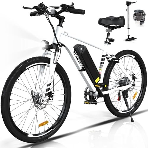 Version 1.0.0 Electric Bike for Adults, 26" × 2.125/3.0/4.0 Fat Tire E Bike 12Ah/15Ah Removable Electric Bicycle, 500W/750W Mountain Bike Snow Beach Bicycle with 7 Gears, UL2849 Certified - Image 1