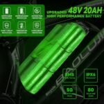 Electric Bike for Adult 2000W Ebike 48V20AHRemovable Battery 26"X4"Fat Tire 35MPH&80Miles Shi-mano 21 Speed Mountain Electric Bicycle with Dual Hydraulic Disc Brakes - Image 3