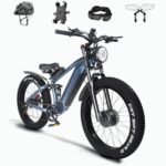 Electric Bike for Adults - 1000W Ebike with 33 MPH 60 Miles Range, 26" x 4.0" Off-Road Fat Tires Electric Bicycle 7 Speed E Bike 864Wh (48V18Ah) Removable Battery…