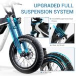 Himiway C3/C5 Electric Bike 80 Miles Dual 48V 20Ah Battrey 750W Motor 20" x 4" Fat Tire Electric Bike, 20MPH, 440LBS Payload, 7 Speed - Image 4