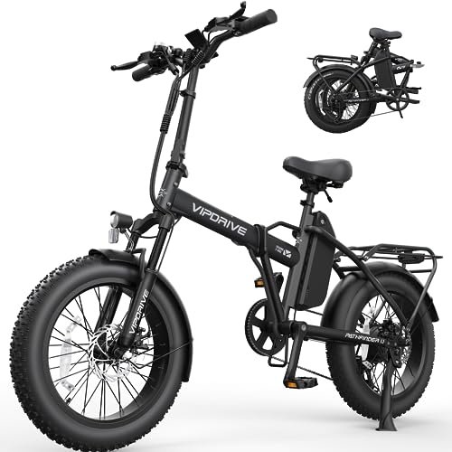 Version 1.0.0 Electric Bike 20" 750W Peak Power Folding Fat Tire Electric Bike with 48V 13Ah Removable Battery 20MPH Adult Ebike, 7-Speed Electric Bicycle, 50miles Range Commute E-Bike, LCD Display - Image 1