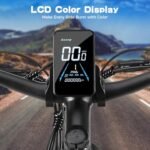 2000W AWD Electric Bike for Adults - 35MPH 26" Fat Tire Off-Road Ebike with 48V 23Ah Battery, 80 Miles Range, 21-Speed, Hydraulic Brakes, Lockable Suspension - Image 4