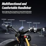 1500W Electric Bike for Adults, 48V 41Ah Dual Battery Moped Style Ebike, 20 * 4.0" Fat Tire & 31 MPH Max Speed, 7 Speed Gearing 75 Miles All-Terrain E Bike for Mountains, Snow, Sand, Road - Image 7